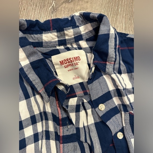 Plaid button up - Picture 3 of 3